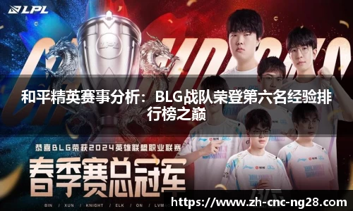 和平精英赛事分析：BLG战队荣登第六名经验排行榜之巅